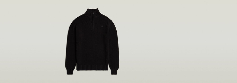 honey comb structure skipper knit
