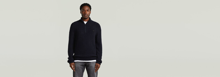 boucle skipper knit
