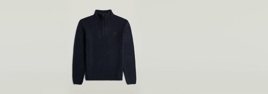 boucle skipper knit