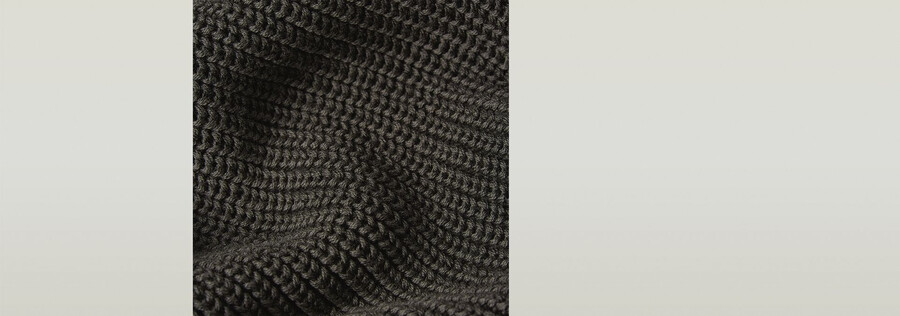 pullover half zip knit