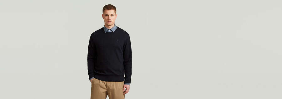 the floris - correct crew neck sweater