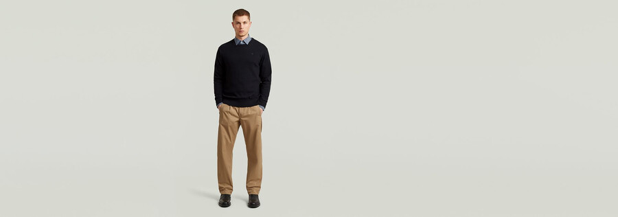 the floris - correct crew neck sweater