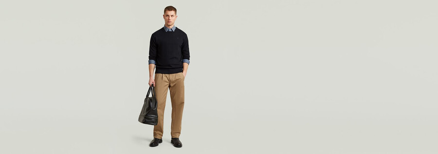 the floris - correct crew neck sweater