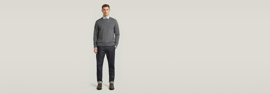 the floris - correct crew neck sweater