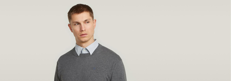 the floris - correct crew neck sweater