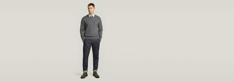 the floris - correct crew neck sweater