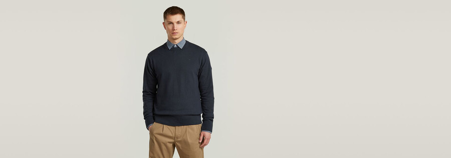 the floris - correct crew neck sweater