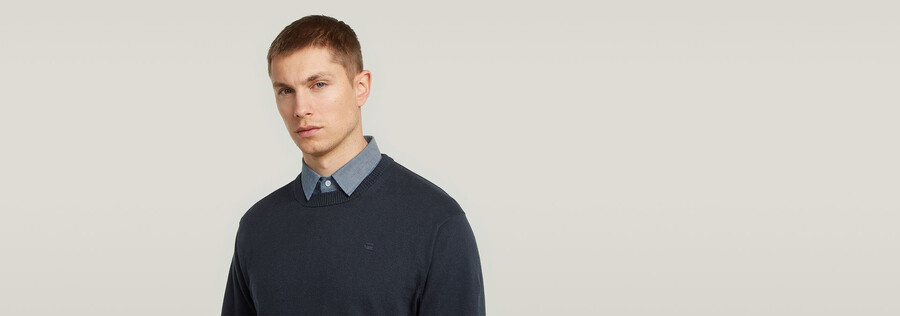 the floris - correct crew neck sweater