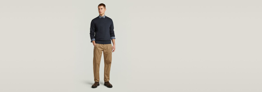 the floris - correct crew neck sweater