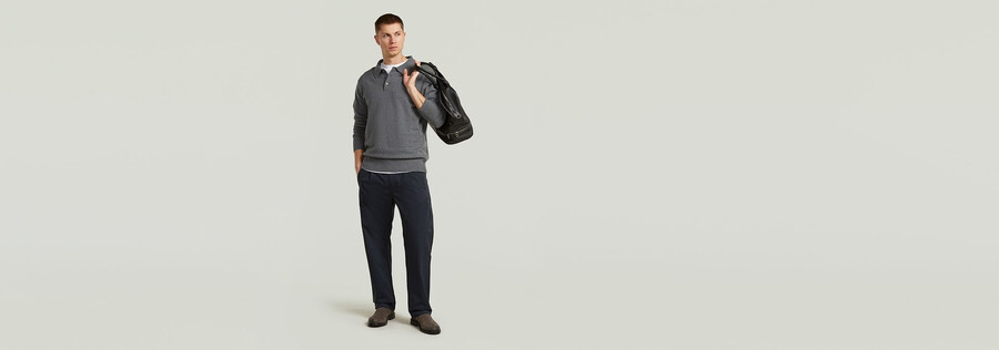 the willem - correct polo long sleeve