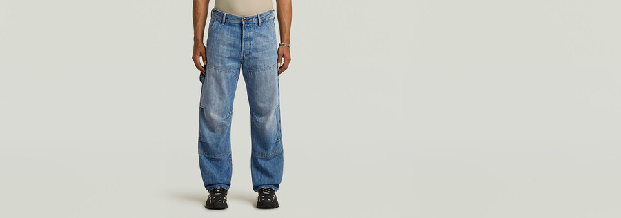 carpenter loose jeans