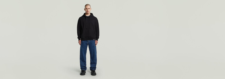 bend loose jeans