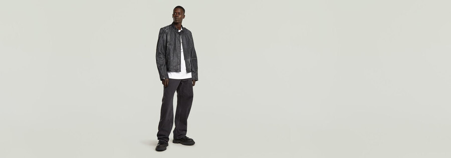 bend loose jeans