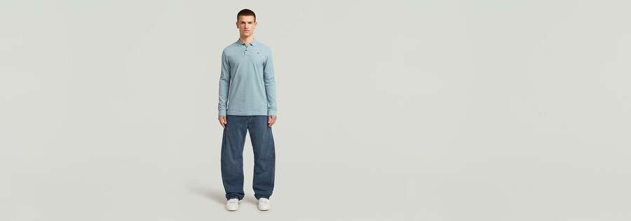 bend loose jeans
