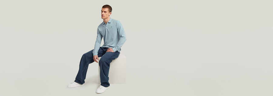 bend loose jeans