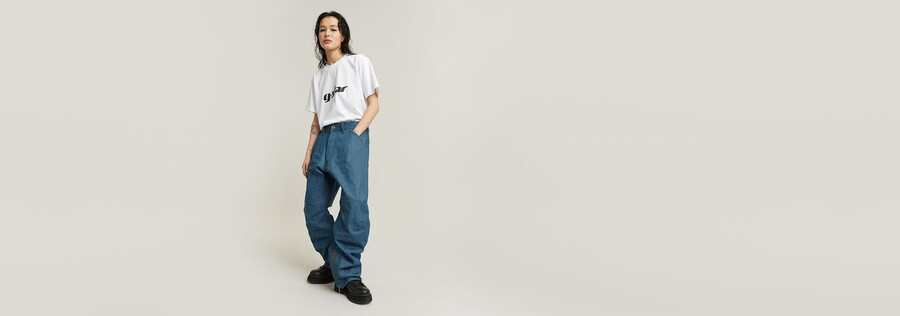 bb 5620 wide jeans unisex