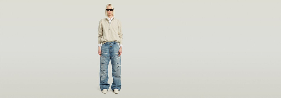 g-star elwood unisex low loose jeans