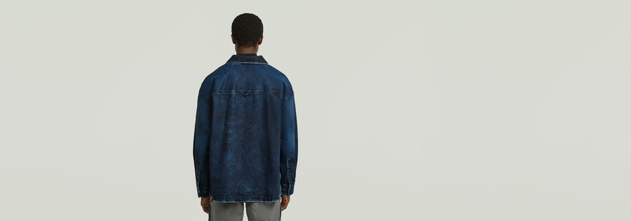 boxy fit overshirt