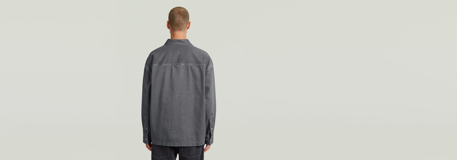 boxy fit overshirt