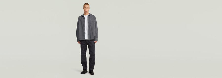 boxy fit overshirt