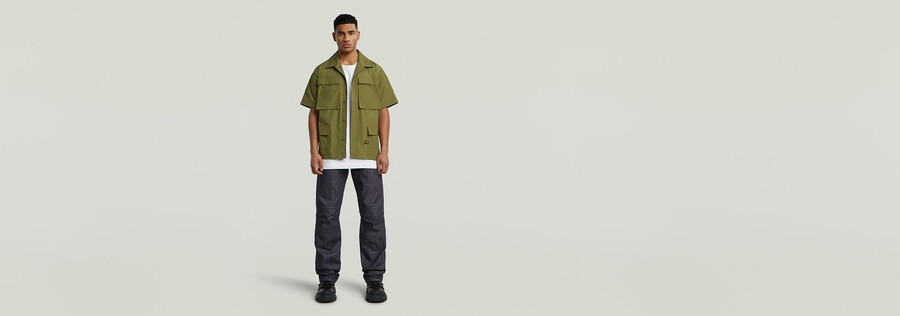 r-3n slim overshirt