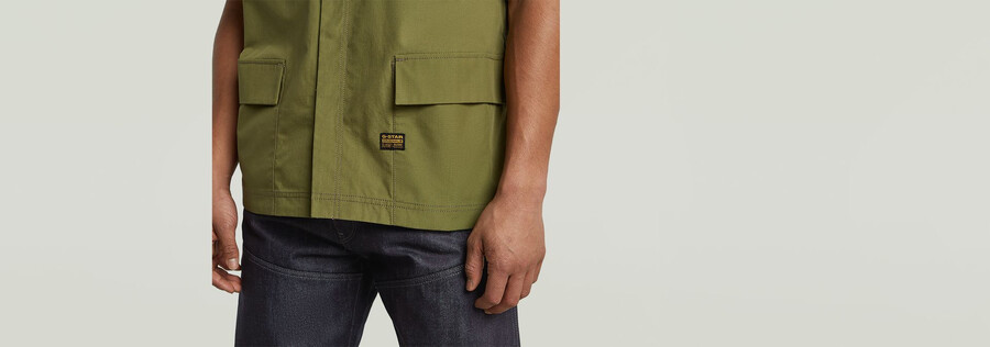 r-3n slim overshirt