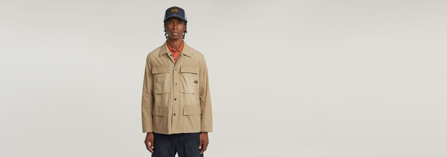 4 pockets overshirt