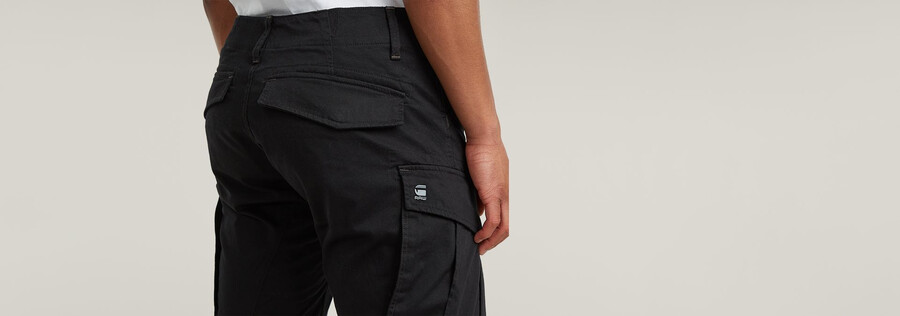 rovic zip 3d regular tapered pants