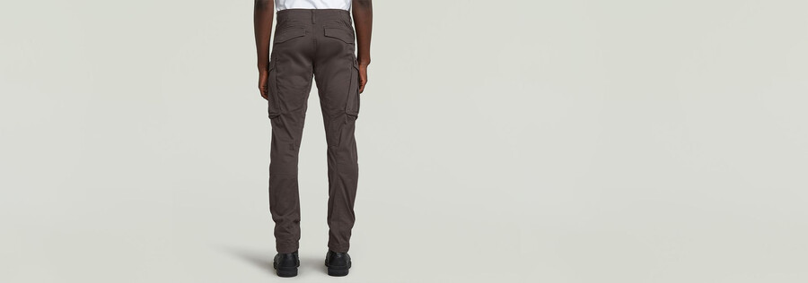 rovic zip 3d regular tapered pants