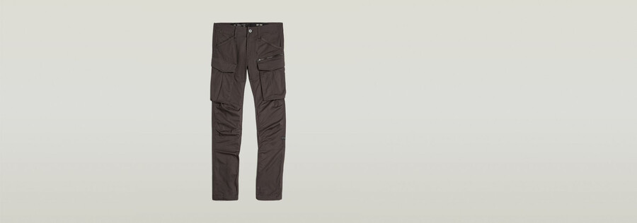 rovic zip 3d regular tapered pants