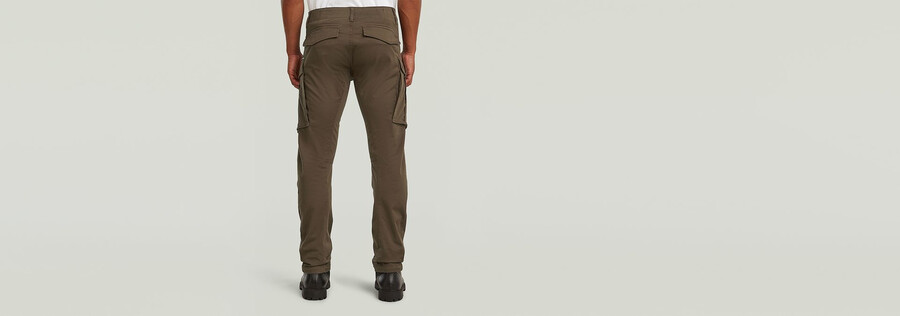 rovic zip 3d regular tapered pants
