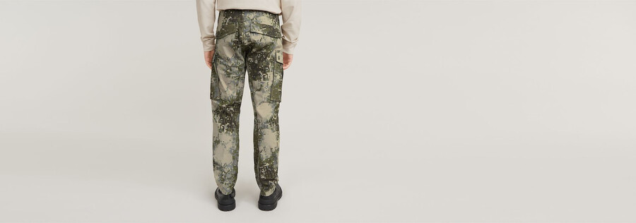 rovic pants zip 3d regular tapered