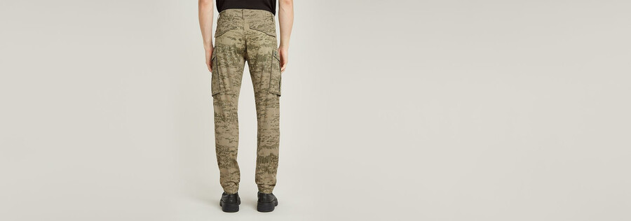 rovic zip 3d regular tapered pants