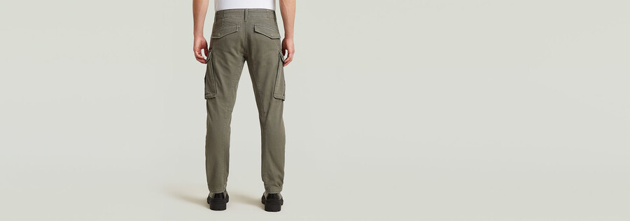 rovic zip 3d regular tapered pants