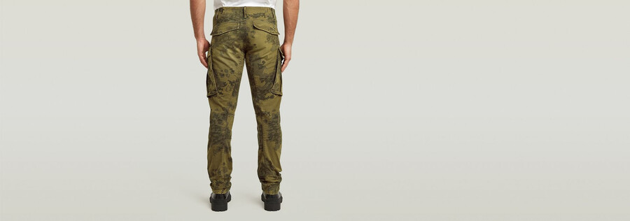 rovic zip 3d regular tapered pants