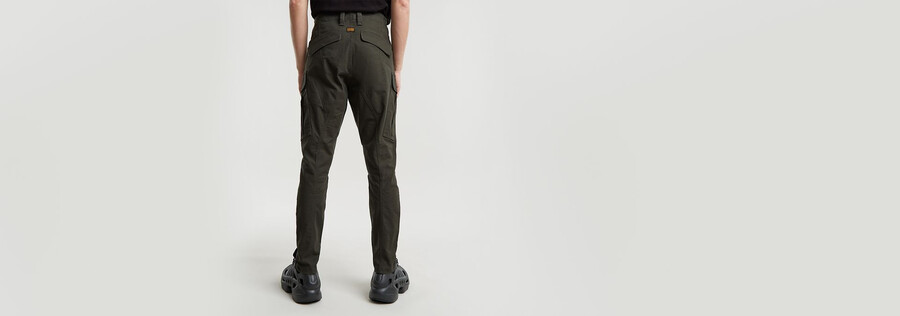 zip pocket 3d skinny cargo pants 2.0