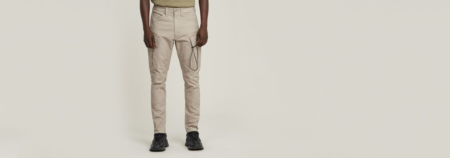zip pocket 3d skinny cargo pants 2.0