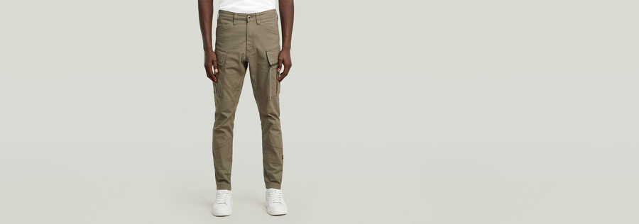 zip pocket 3d skinny cargo pants 2.0