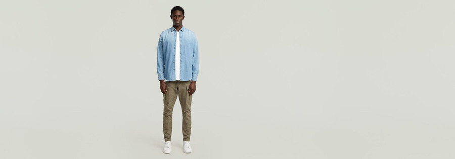 zip pocket 3d skinny cargo pants 2.0