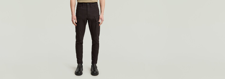 zip pocket 3d skinny cargo pants 2.0