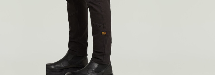 zip pocket 3d skinny cargo pants 2.0
