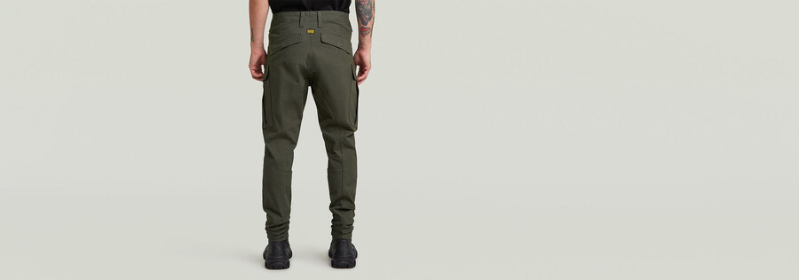 zip pocket 3d skinny cargo pants 2.0