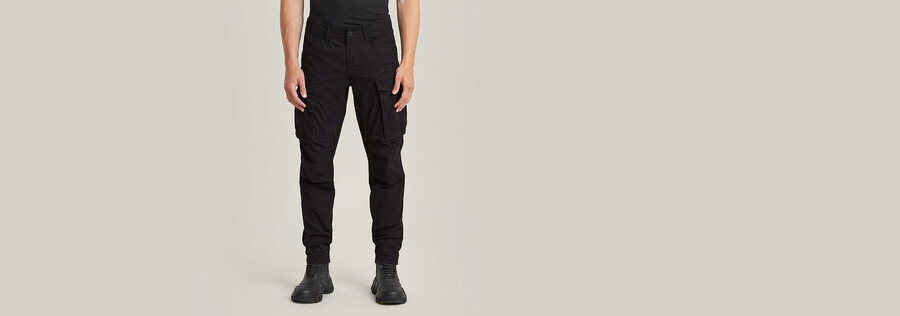 cargo pants 3d regular tapered cuffed