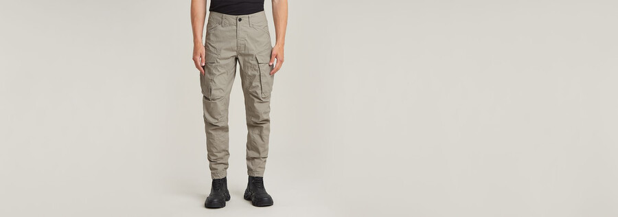 cargo pants 3d regular tapered cuffed