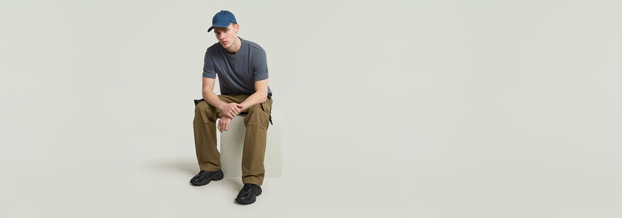 r-3n regular straight cargo pants