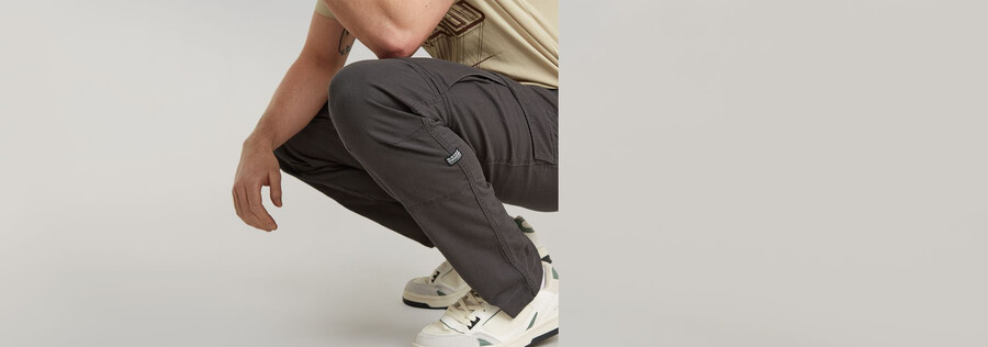 cargo 3d regular tapered pants