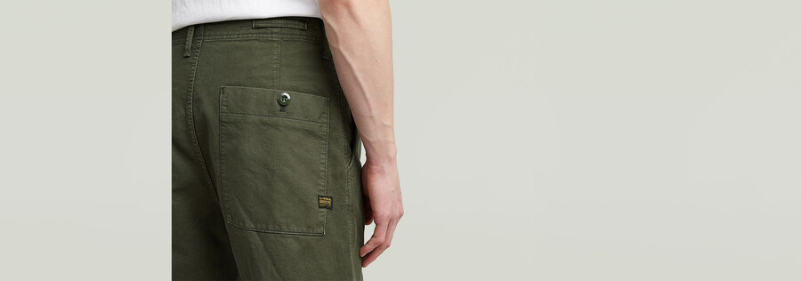 pleated chino relaxed