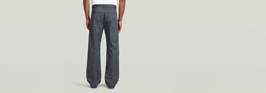 relaxed straight chino