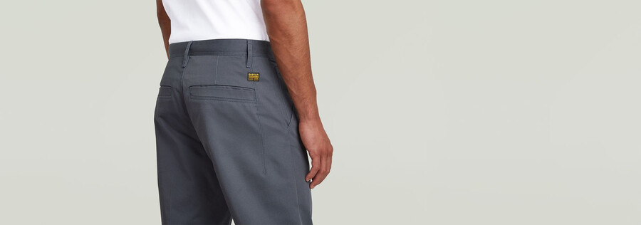 relaxed straight chino