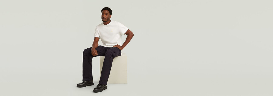 3d regular straight cargo pants